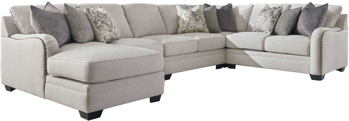 KLIPTON Beige 153" Wide Sectional