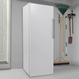 KOHEN U26 White 11 Cu. Ft. Upright Freezer - Garage Ready