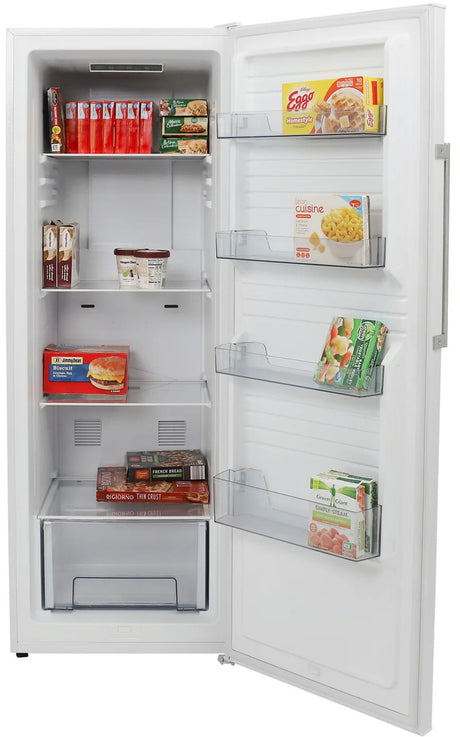 KOHEN U26 White 11 Cu. Ft. Upright Freezer - Garage Ready