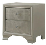 KRISTAL Champagne Youth LED Bedroom Set