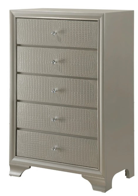 KRISTAL Champagne Youth LED Bedroom Set