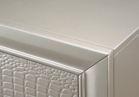 KRISTAL Champagne Youth LED Bedroom Set