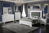 KRISTAL White Bedroom Set