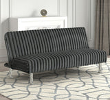 KYRA Dark Gray Corduroy 66" Wide Sofa Bed