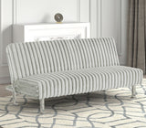 KYRA Light Gray Corduroy 66" Wide Sofa Bed