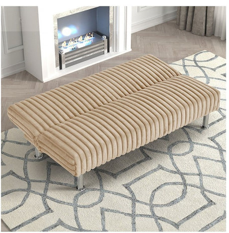 KYRA Light Brown 66" Wide Sofa Bed