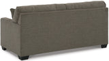 KAIRO Brown 75" Wide Full Size Sofa Sleeper