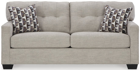 KAIRO Beige Gray 75" Wide Full Size Sofa Sleeper