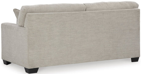 KAIRO Beige Gray 75" Wide Full Size Sofa Sleeper