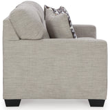 KAIRO Beige Gray 75" Wide Full Size Sofa Sleeper