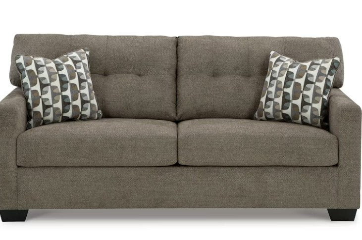 KAIRO Brown 75" Wide Full Size Sofa Sleeper