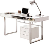 KAIYA 65'' Wide White Desk