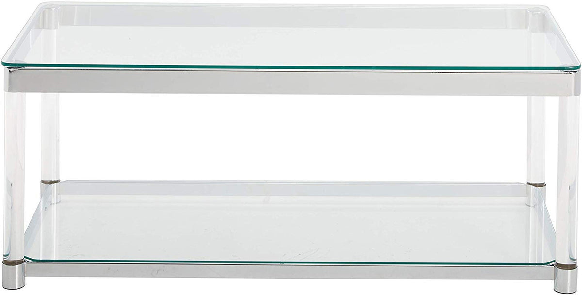 KALISTA 3 Piece Table Set with Acrylic Legs