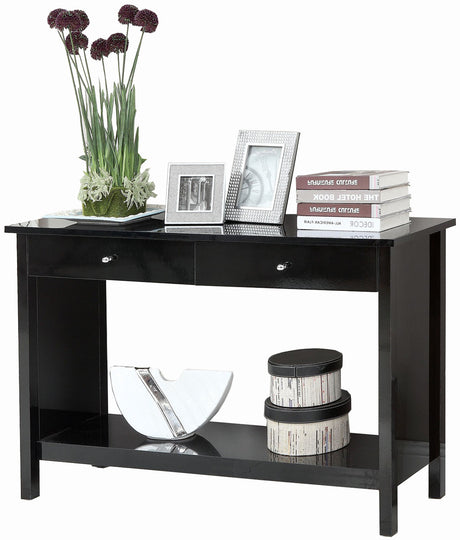 Kanus Black Sofa Table