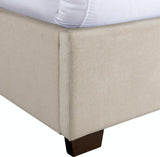 Katie Beige Storage Bed