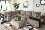 KAVANA Taupe 144" x 93" Oversized Sectional