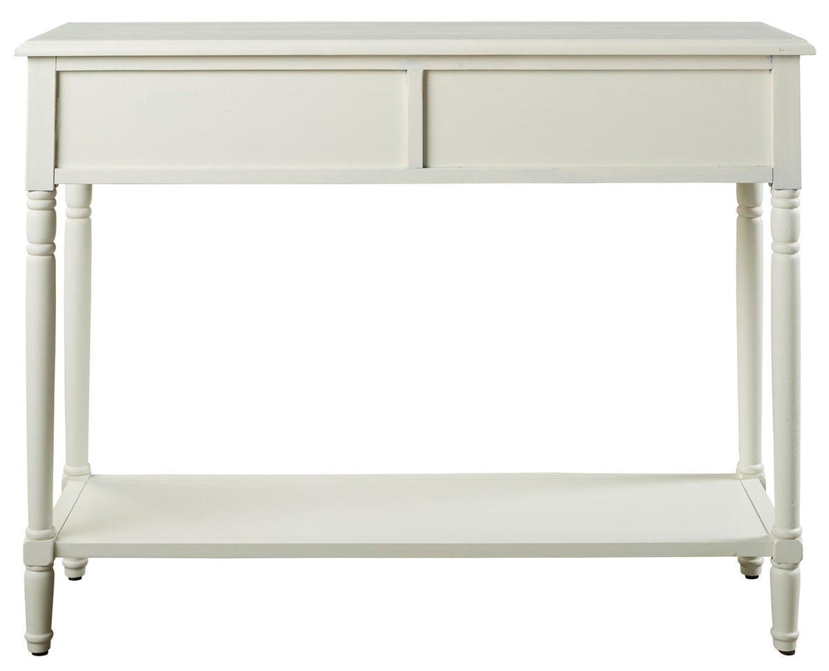 Keelan White Sofa Table