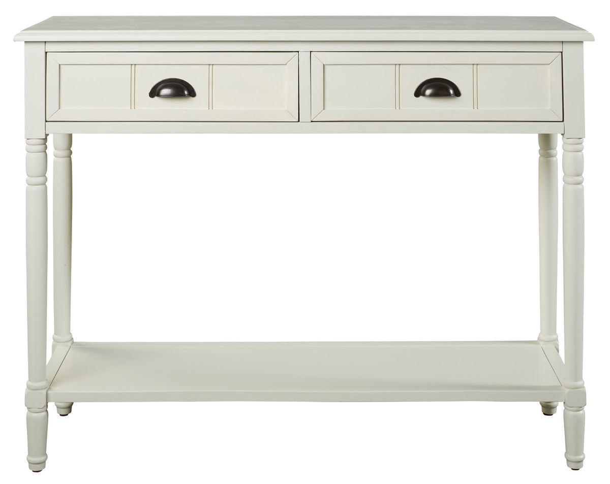 Keelan White Sofa Table
