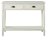 Keelan White Sofa Table