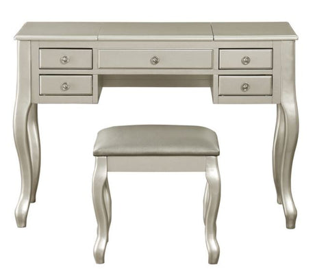 KELDRA 43" Wide Flip-Top Vanity with Stool