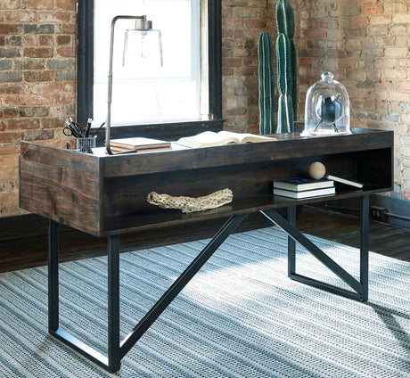 KELSON 63'' Wide Desk with Front Shelf