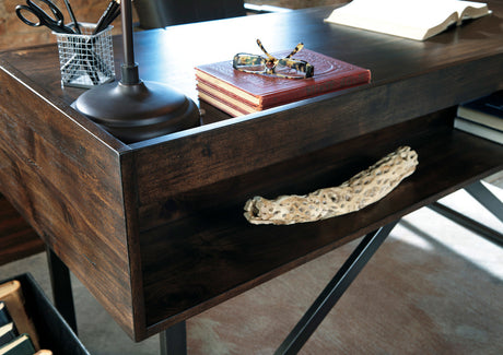 KELSON 63'' Wide Desk with Front Shelf