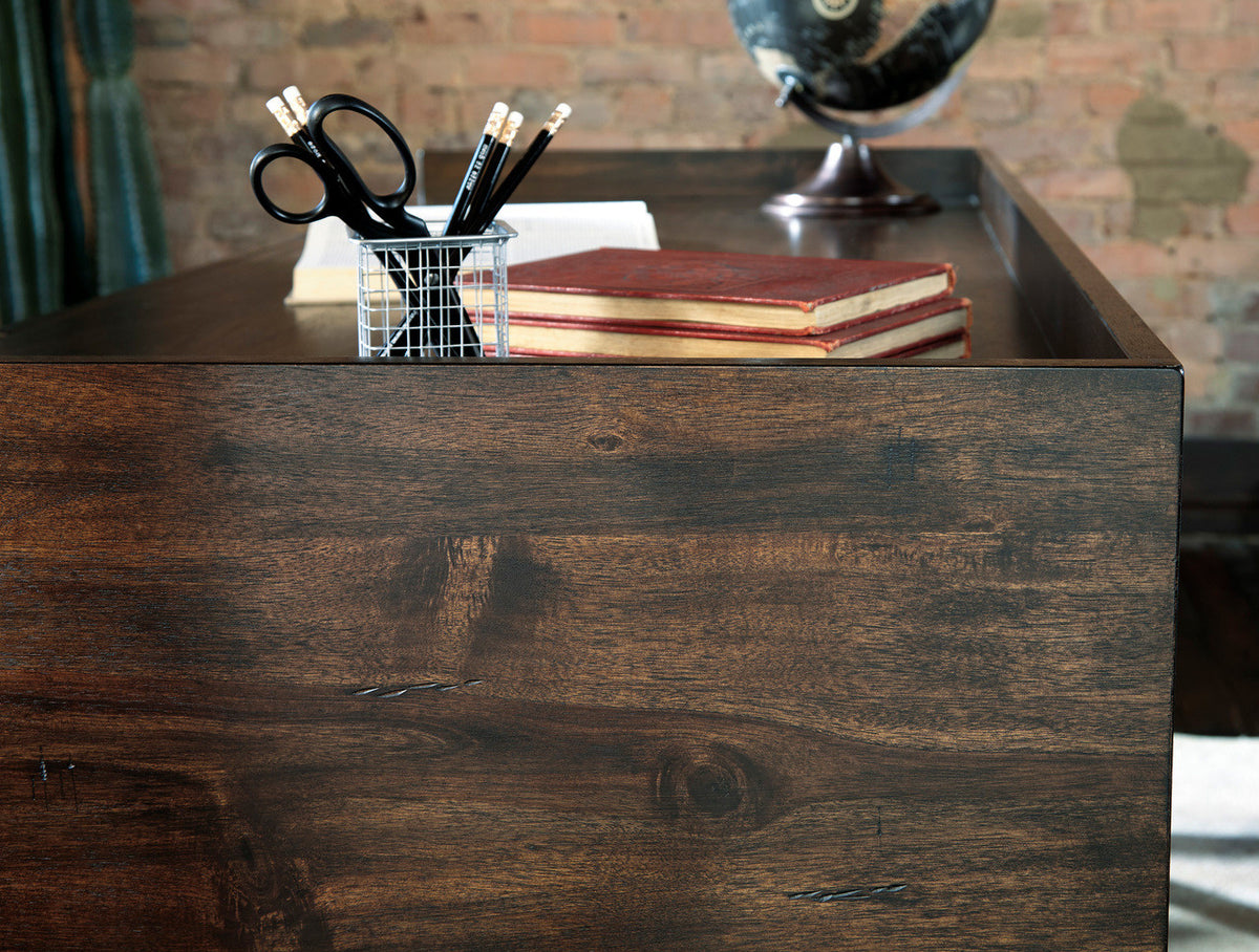KELSON 63'' Wide Desk with Front Shelf
