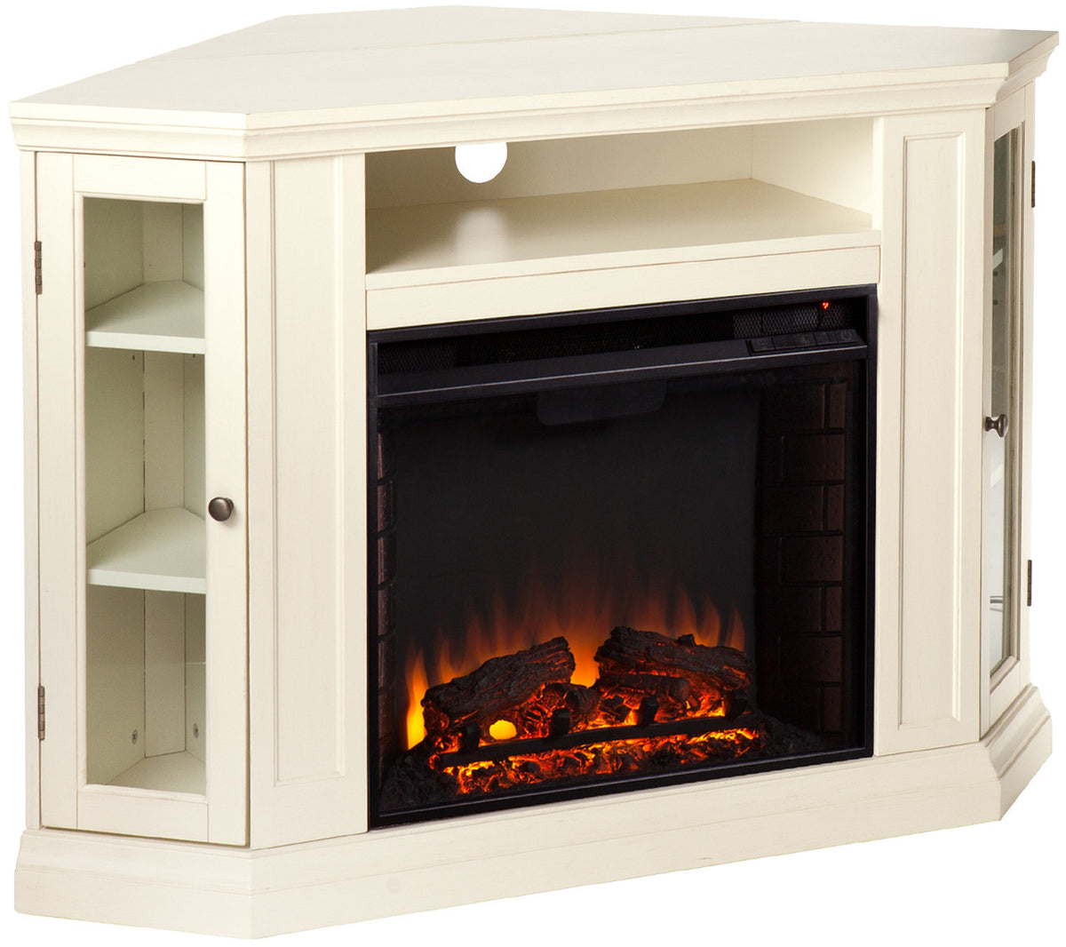 Kendall White 46" Fireplace