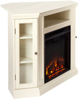 Kendall White 46" Fireplace
