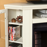 Kendall White 46" Fireplace