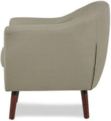 Keo Beige Beige Arm Chair