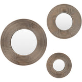 KIERAN 3-PC Wall Mirror Set
