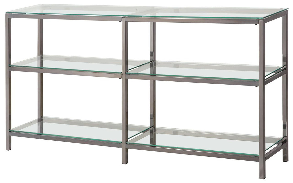 Kif Metal Console Bookcase