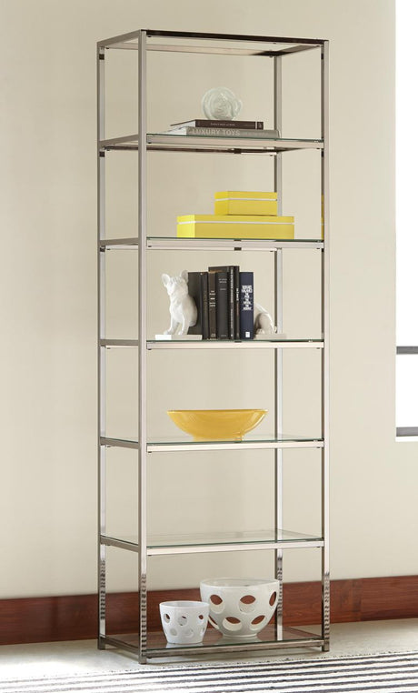 Kif Tall Metal Bookcase