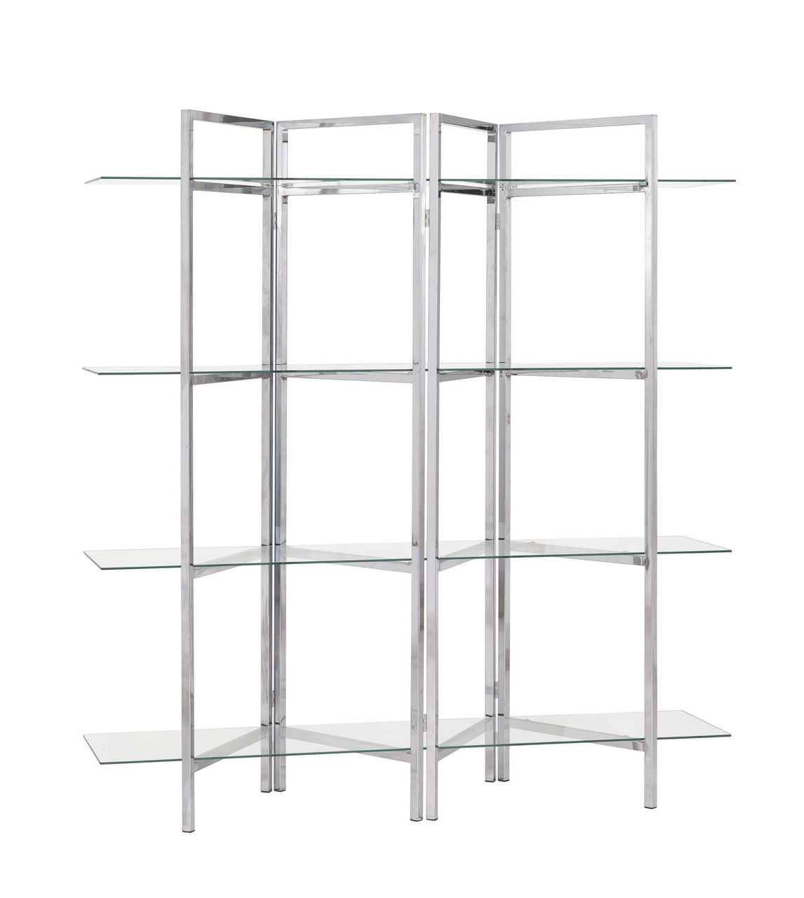 Kif 4 Shelves Metal Bookcase