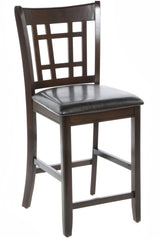 KILEEN Dark Brown 5-Piece Counter Height Set