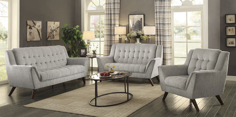 Kimm Light Gray Loveseat