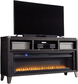 KREIMER 65" Wide x 36" Height TV Stand with Fireplace