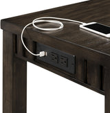 KRESLEY 4 Piece Dining Set with USB Connection