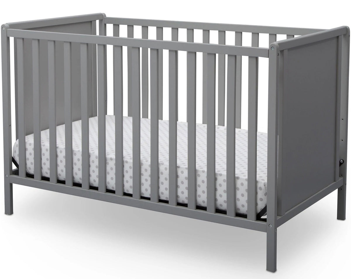 KYLE Gray 4-in-1 Crib