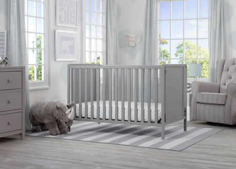 KYLE Gray 4-in-1 Crib
