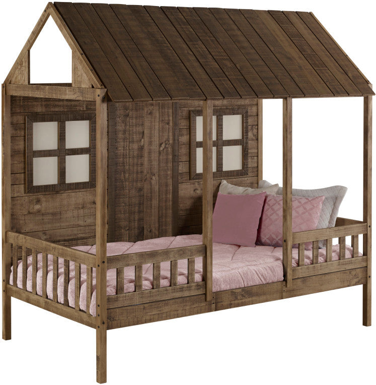 LAKELODGE Twin Platform Loft Bed