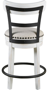 LAKESHORE White 19" Wide Counter Stool