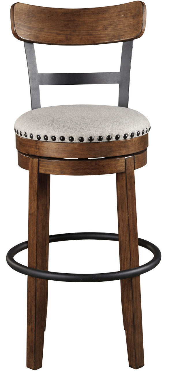 LAKESHORE Brown 20" Wide Barstool