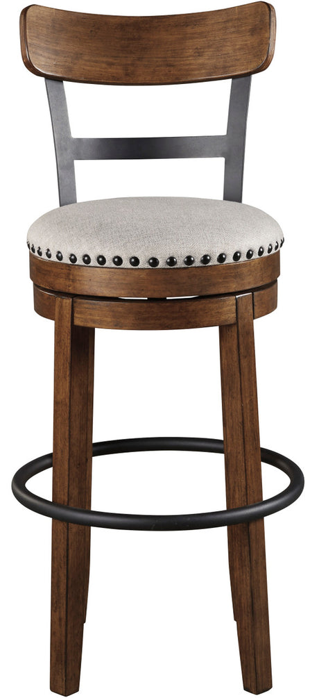 LAKESHORE Brown 20" Wide Barstool