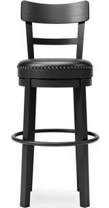 LAKESHORE Black 20" Wide Barstool