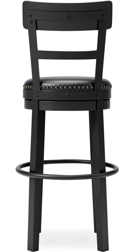 LAKESHORE Black 20" Wide Barstool