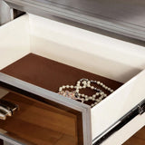LANAI Champagne & Gold Tint Mirror 58" Wide Dresser & Mirror