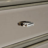 LANAI Champagne & Gold Mirror 23" Wide Nightstand