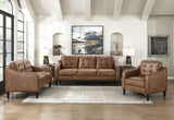 LAQUINTA Brown Sofa & Loveseat